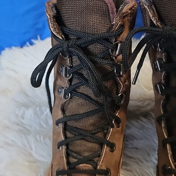 ROCKY OIL RESISTANT MADE IN GOOD OLDâUSAâLEATHERâ CANVASâWOMANS 8 - Picture 5 of 16